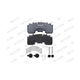 BRAKE PADS SET BPW WVA 29265 05.092.90.05.0-FCV167